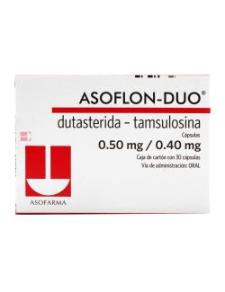 Asoflon Duo 0.50 mg/ 0.40 mg Caja Con 30 Cápsulas