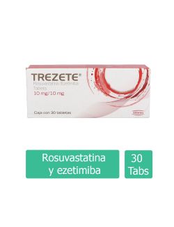 Trezete 10 mg/10 mg Caja Con 30 Tabletas