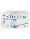 Ceftrex® I.M. 1 g (Ceftriaxona) - Frasco Ámpula - Pack con 5 Cajas - Siegfried- RX2