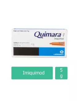 Quimara®-1 Crema 5% (Imiquimod) - Caja con Tubo de 5g - Liomont