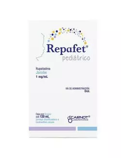 Repafet 1 mg/mL Jarabe Pediátrico Con 120 mL