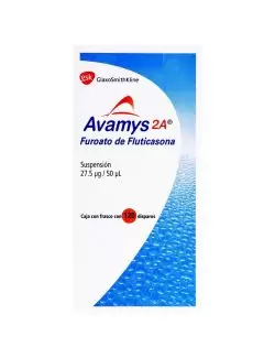 Avamys 2A Suspensión 27.5 Mcg / 50 McL Caja Con Frasco Con 120 Dosis