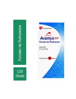 Avamys 2A Suspensión 27.5 Mcg / 50 McL Caja Con Frasco Con 120 Dosis