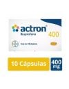 Actron 400 mg Caja Con 30 Cápsulas