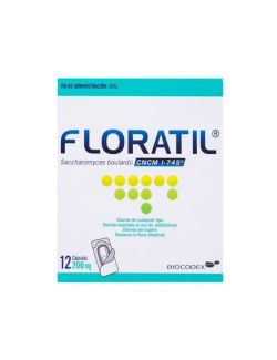 Floratil 200 mg Caja Con 12 Cápsulas