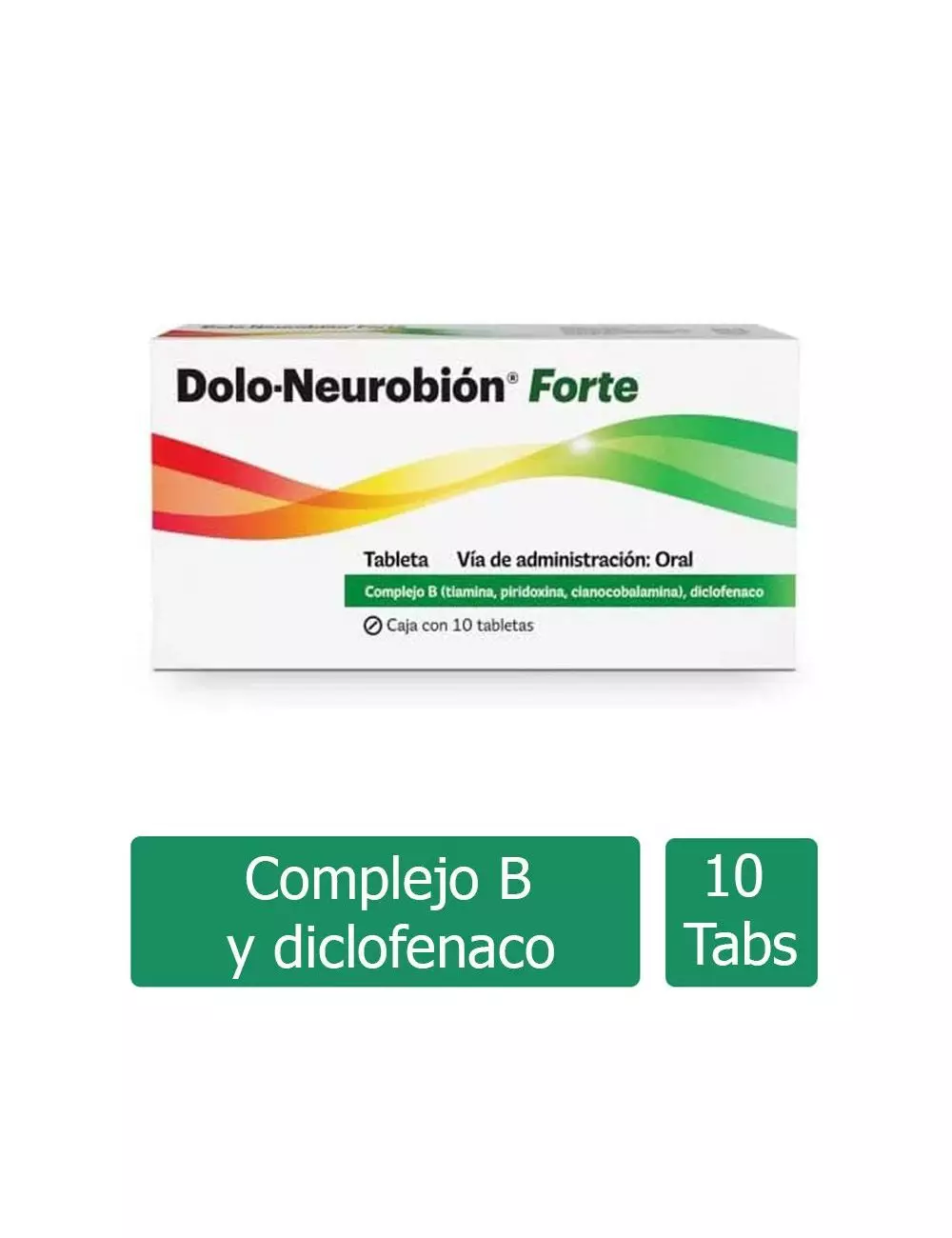 Dolo Neurobion Forte Caja Con 10 Tabletas