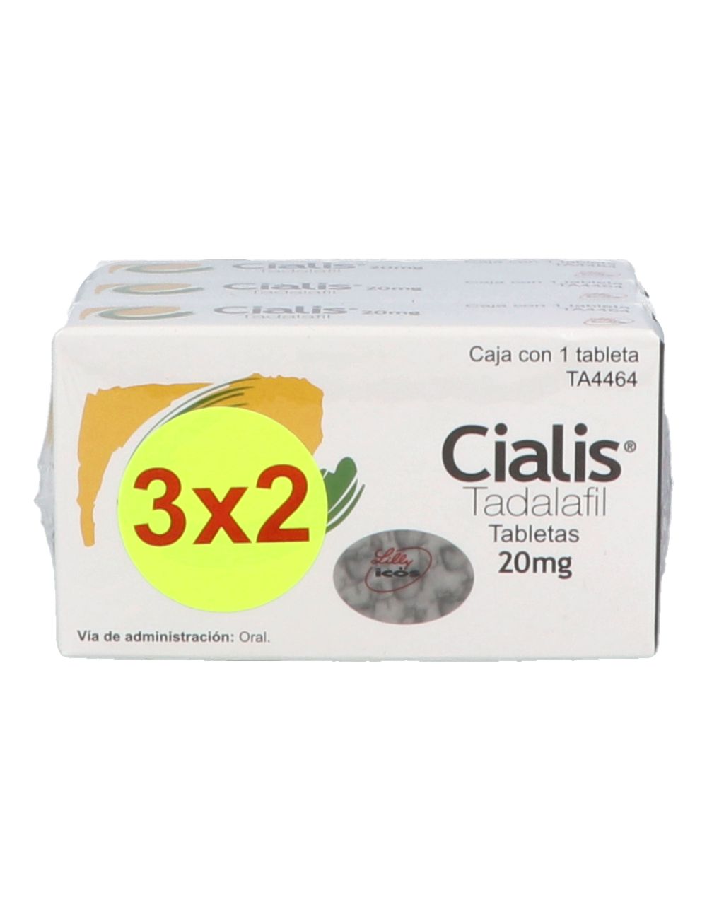 Cialis 20 mg 1 Tableta 3 pack