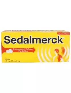 Sedalmerck 500 mg  200 Tabletas Nueva Fórmula