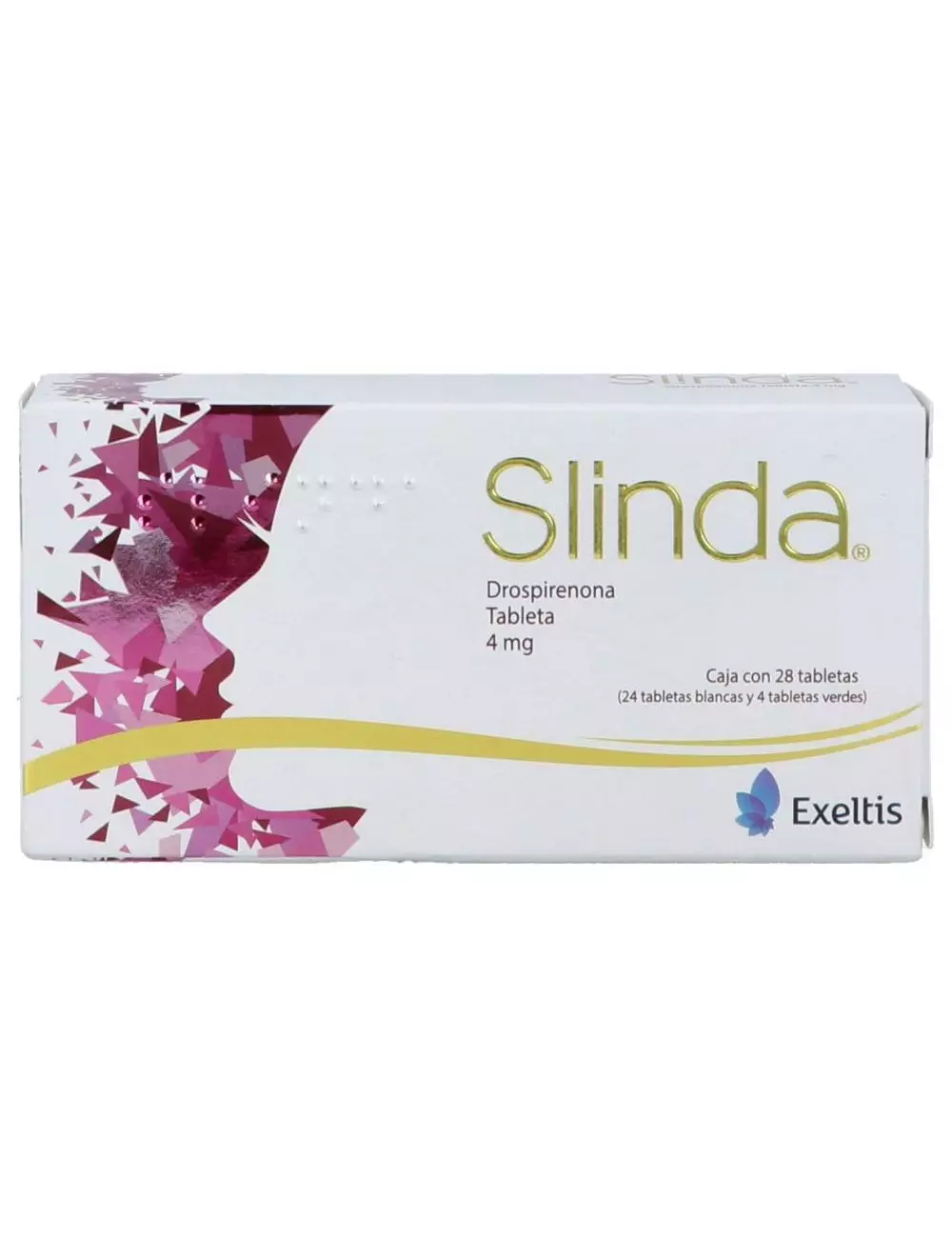 Slinda 4 mg 28 Tabletas