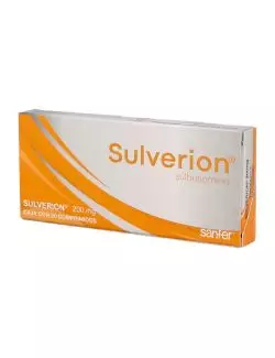 Sulverion 200 mg caja con  20 Comprimidos