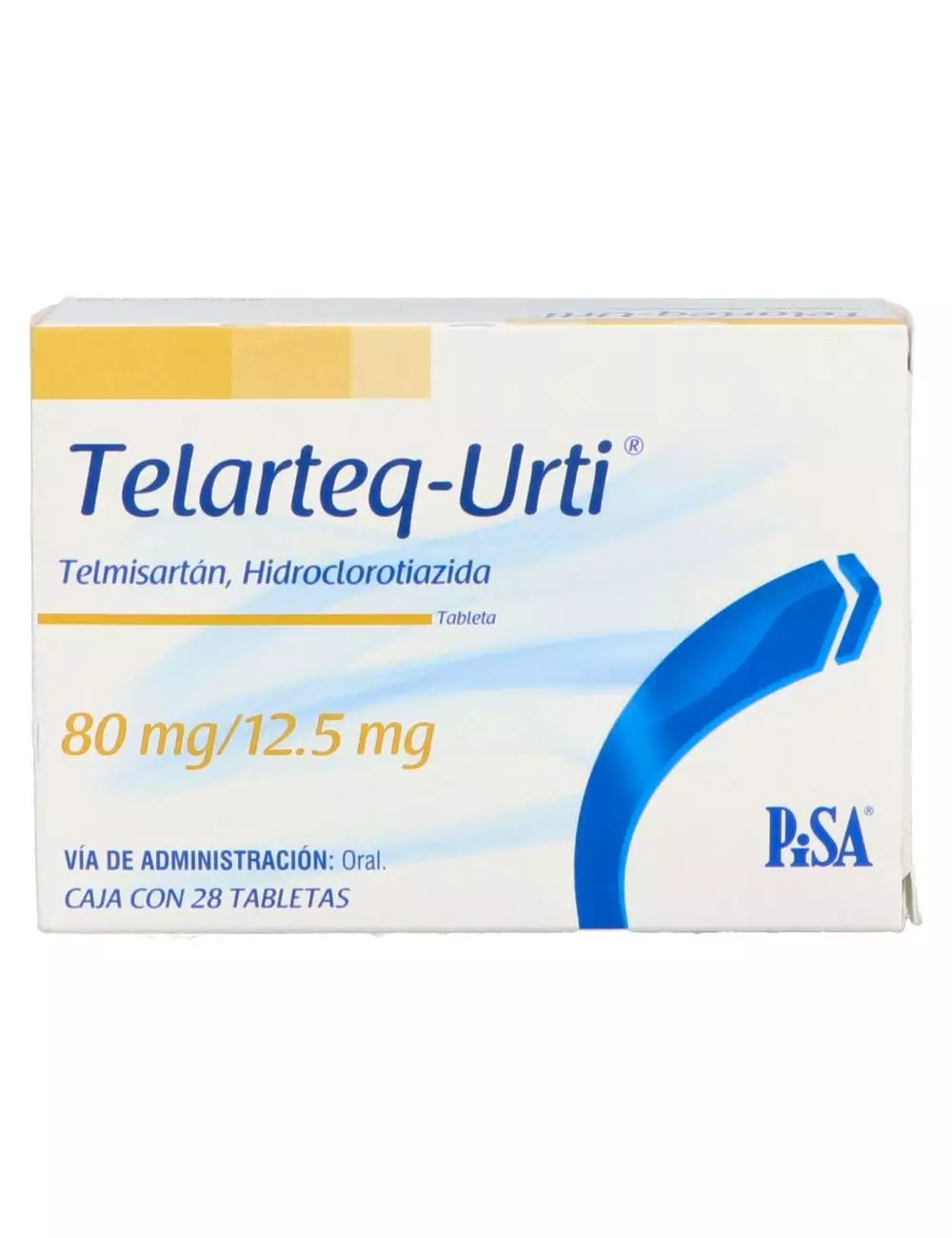 Telarteq-Urti 80/12.5 mg 28 Tabletas