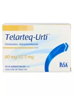 Telarteq-Urti 80/12.5 mg 28 Tabletas