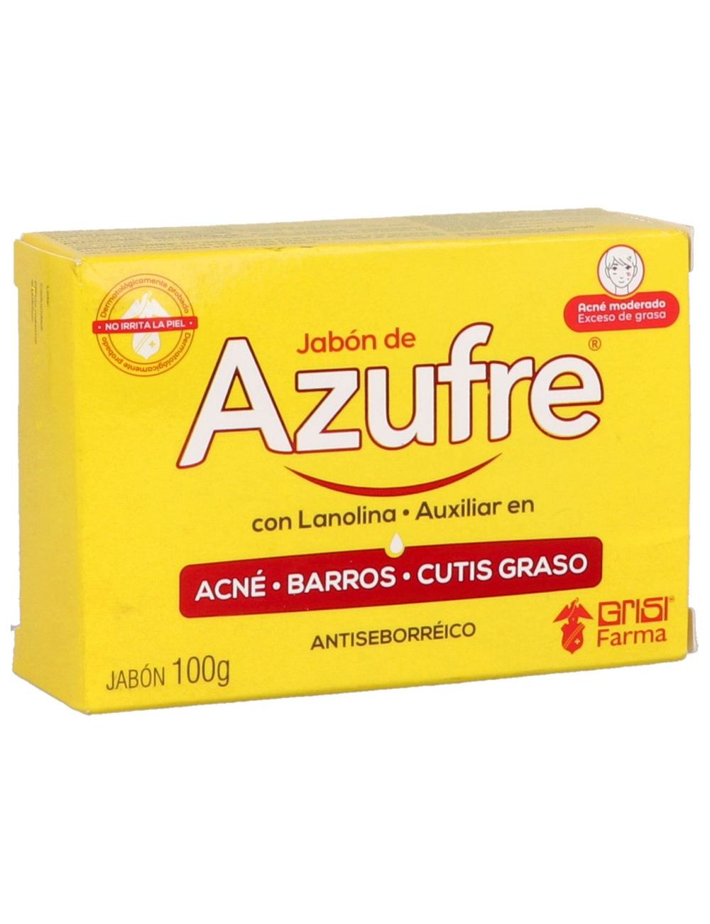Precio Jabón de azufre barra de 100 g Farmalisto MX
