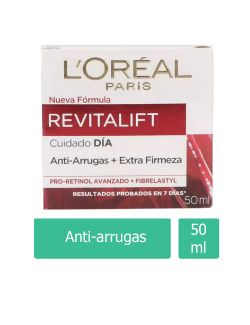 L´oreal Revitalift Crema Anti-Arrugas Día Caja Con Tarro Con 50 mL