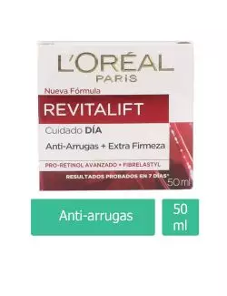 L´oreal Revitalift Crema Anti-Arrugas Día Caja Con Tarro Con 50 mL