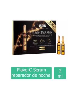 Isdin Isdinceutics Flavo-C Serum Repar Noche con 30 Ampolletas 2 ml