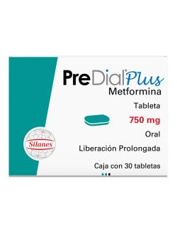 Predial Plus 750 mg Caja con 30 Tabletas
