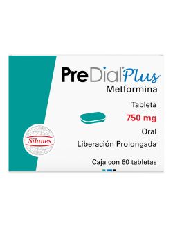 Predial Plus 750 mg Caja con 60 Tabletas