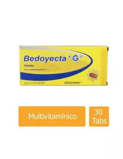 Bedoyecta +G Caja Con 30 Tabletas