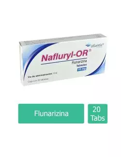 NAFLURYL OR 10 MG CAJA CON 20 TABLETAS