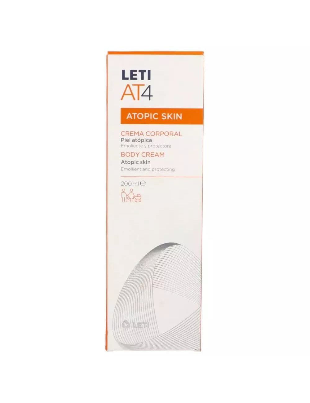 LetiaT4 Crema Corporal Caja Con Tubo Con 200 mL