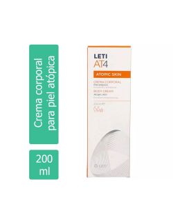 LetiaT4 Crema Corporal Caja Con Tubo Con 200 mL