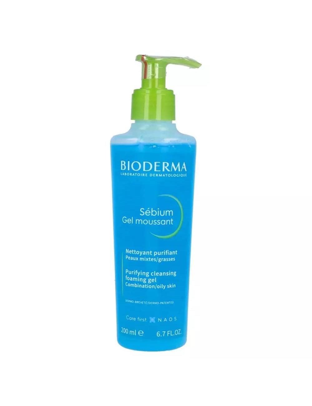 Bioderma Sebium Moussant GEL Con 200 ml