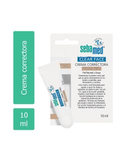 Z-Sebamed Clear Face Crema Correctora Color Piel X 10 mL