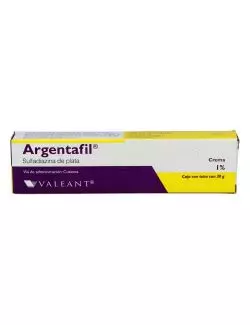 Argentafil Crema 1 % Caja Con 1 Tubo Con 30 g