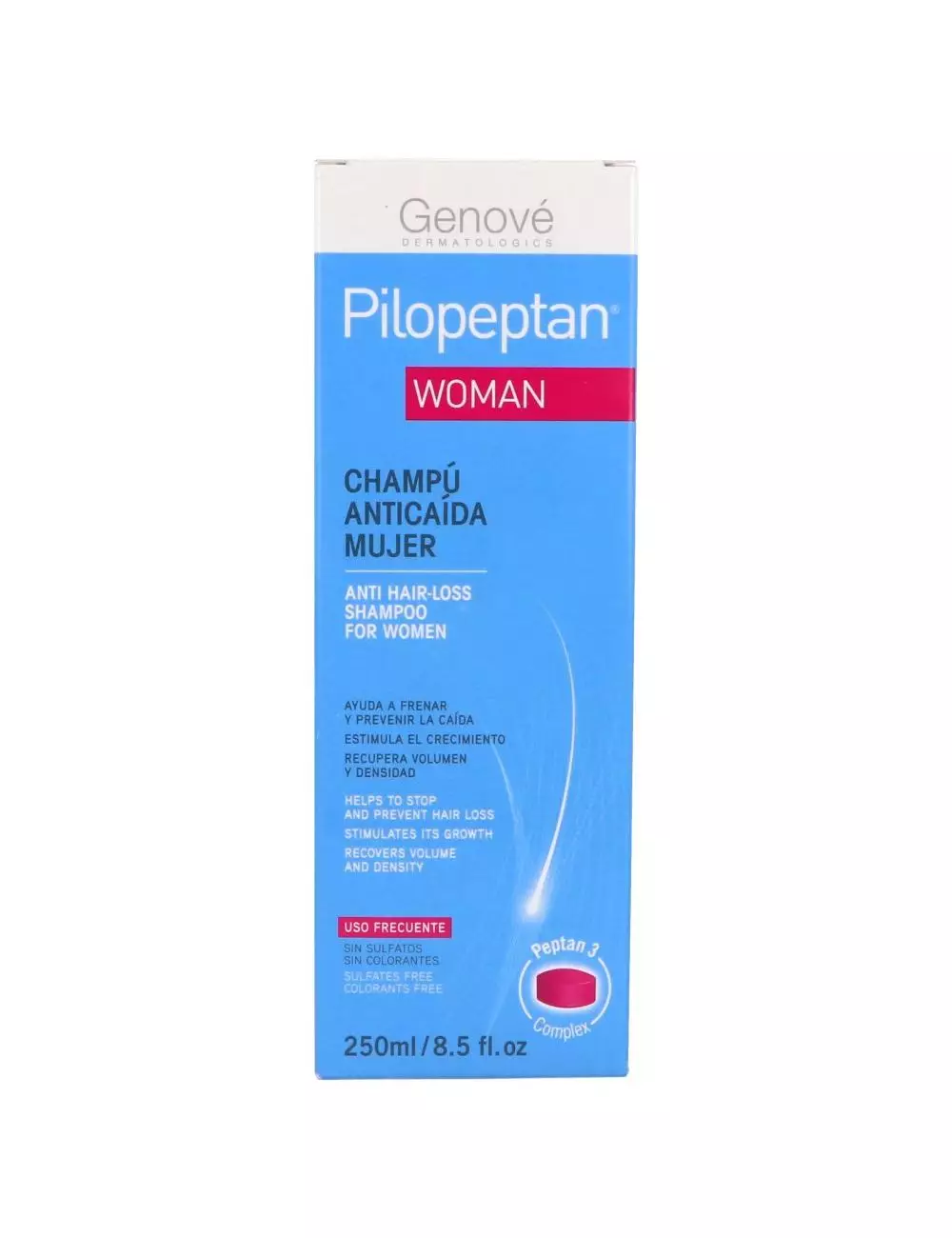 Pilopeptan Woman Shampoo Caja Con Frasco 250 mL