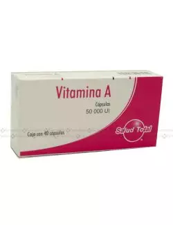 VITAMINA A 50000 UI CON 40 CÁPSULAS