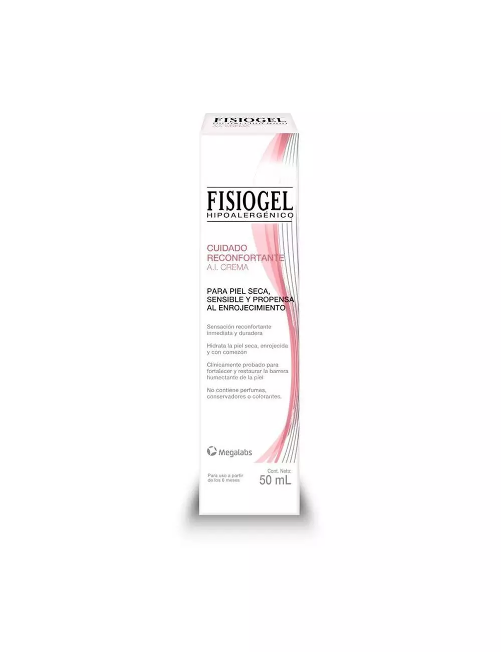 Fisiogel A.I. Crema Cuidado Reconfortante Con 50 mL