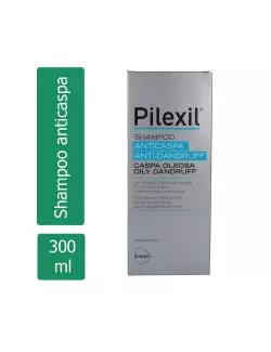 Pilexil Shampoo Anticaspa Grasa Frasco Con 300 mL