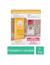 Kit Photoderm Cover Touch Claro +  Sensibio H2O 100 mL