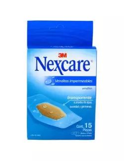 Nexcare Venditas Impermeables Caja Con 15 Piezas