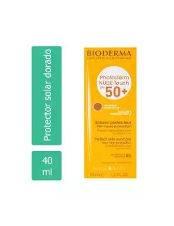 Photoderm Nude Touch FPS50+ Protector Solar Dorado 40 mL