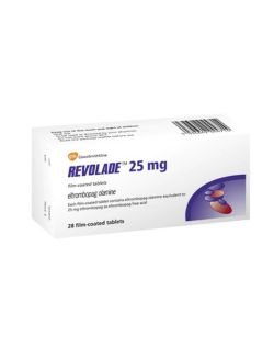 Revolade 25 mg Caja Con 28 Tabletas.