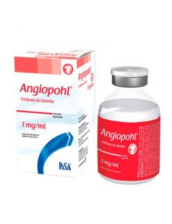 Angiopohl 1 mg / mL  Caja Con 1 Frasco Ámpula Con 50 mL-RX3