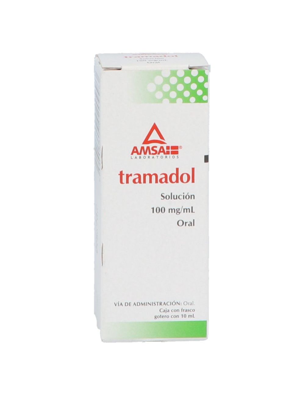 Tramadol 100 mg/mL Solución Con 10 mL