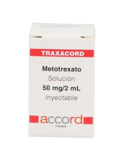 Traxacord 50 mg/2 mL Caja Con Frasco Ámpula Con 2 mL