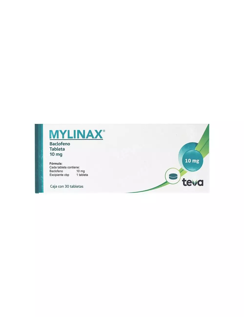 Mylinax 10 mg Con 30 Tabletas