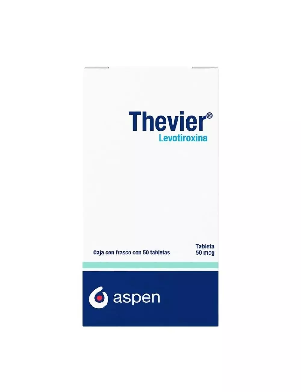 Thevier 50 Mcg Con 50 Tabletas
