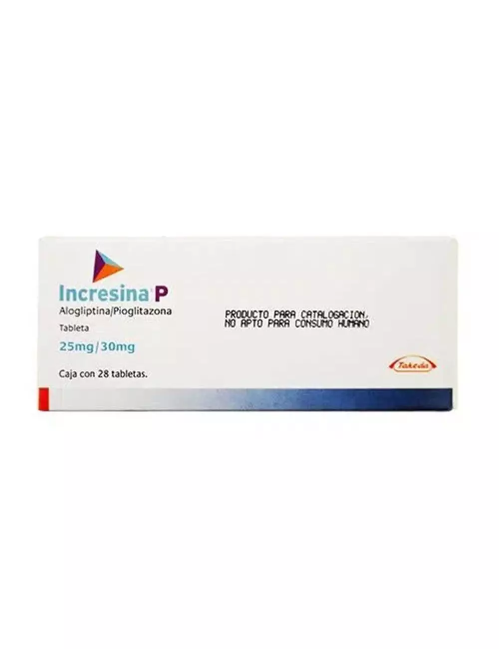 Incresina® P 25 mg/30 mg (Alogliptina/Pioglitazona) | Tabletas | Takeda