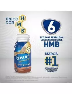 FRM-Ensure Advance Sabor Chocolate Frasco Con 237 mL