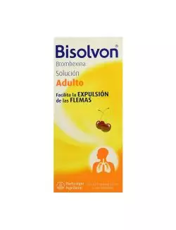 Exclusivo Bisolvon Adultos Solución 160 mg Caja Con Frasco Con 120 mL