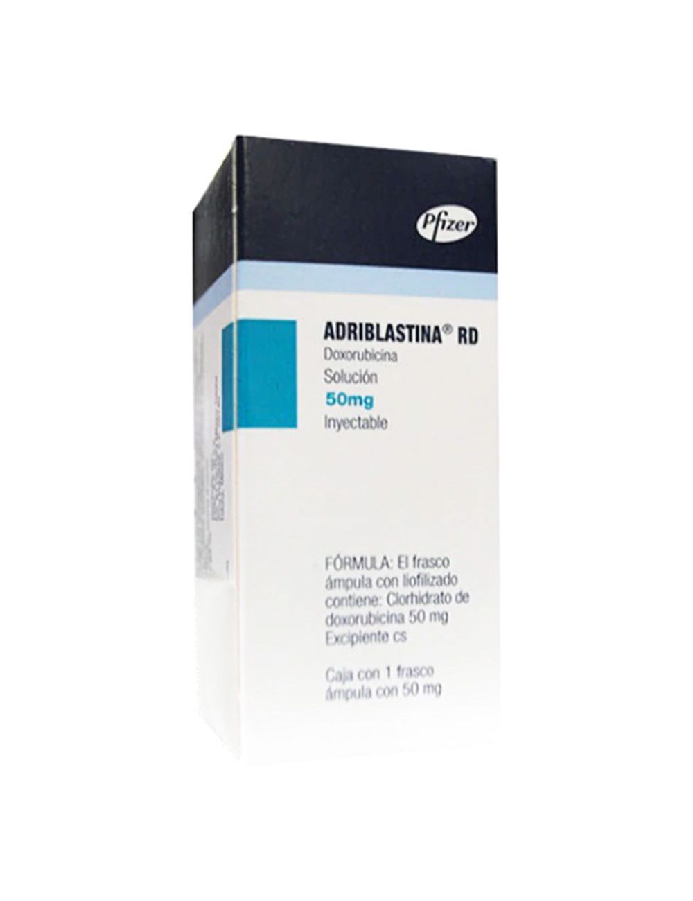 ADRIBLASTINA® RD 50 mg (Doxorubicina) - Caja con 1 Frasco Ámpula - Pfizer
