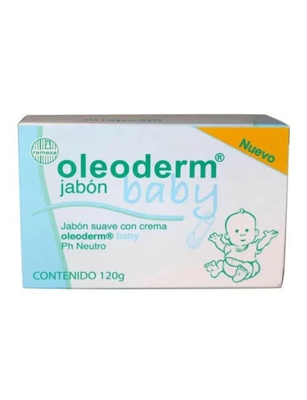 Oleoderm Baby Caja Con Barra De 120 g