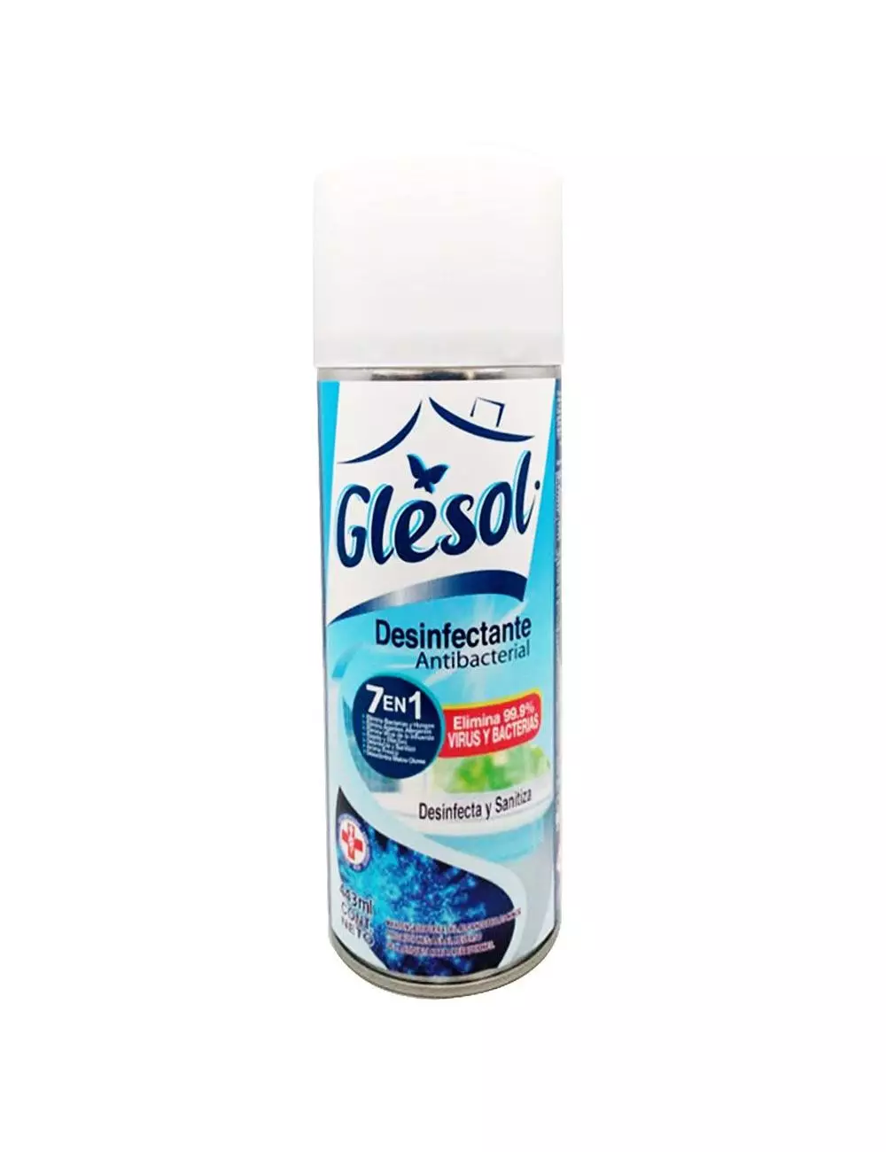 Desinfectante Antibacterial Glesol Spray Con 443 mL