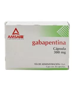Gabapentina 300 mg Caja Con 30 Cápsulas