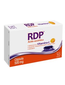 RDP 500 mg Caja Con 10 Cápsulas